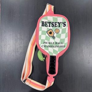 Betsey Johnson XO Pickleball Championship Novelty Bag